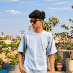 Premium Sky Blue Dropshoulder T-shirt