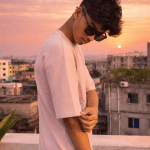 Premium Beige Color Drop Shoulder T-shirt